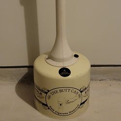 Large Cigarette Butt Disposal Can with Metal Base