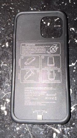 battery charging case for an  iPhone 12/12 Pro) brand “Apatronix”