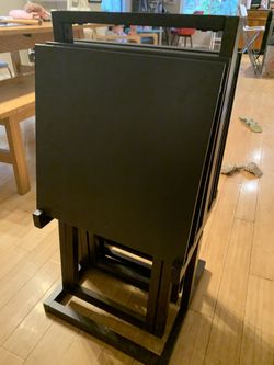 West Elm Folding Tables With Stand