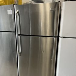 Frigidaire Stainless Steel Top Freezer Refrigerator 