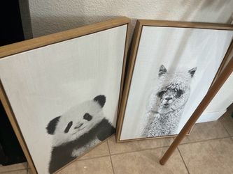 Kids canvas portrait artwork