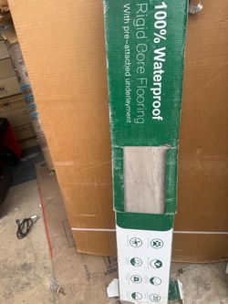 2 Boxes TrafficMaster Winding Brook Waterproof Vinyl Flooring – 47.9 Sq. Ft.