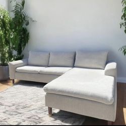 Beige Sectional Couch 🛻 Delivery Available🛻