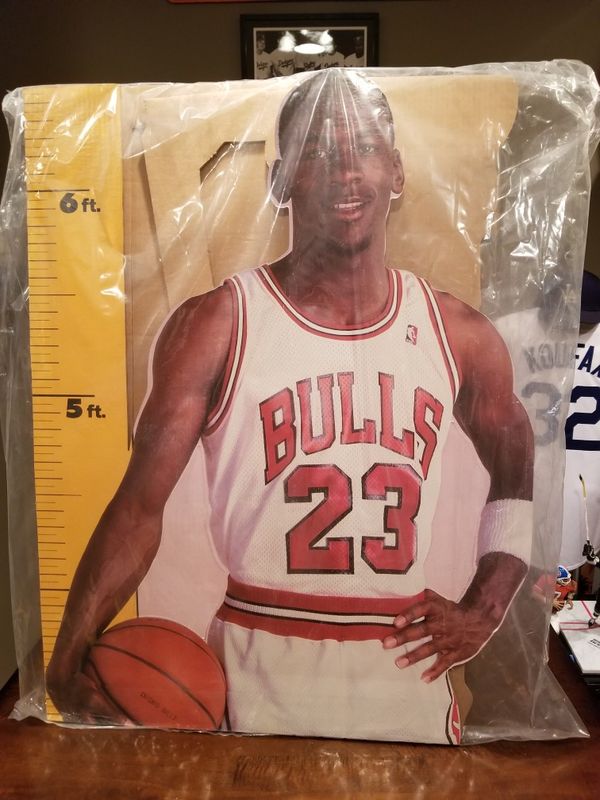 Vintage 1987 Michael Jordan "Measure Up" cutout! for Sale