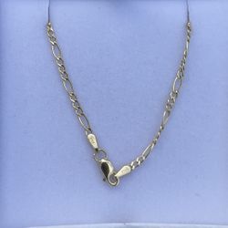 Gold 10k Figaro Chain 24 In 24mm 