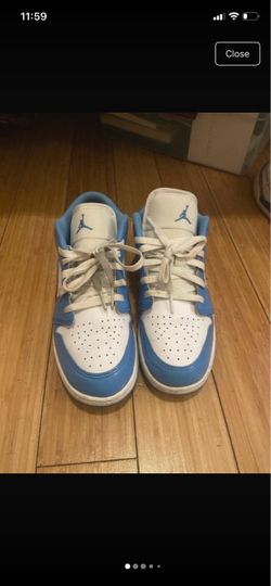 Air Jordan 1 Mid University Blue Sneakers