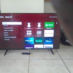 TCL ROKU SMART 42INCH TV