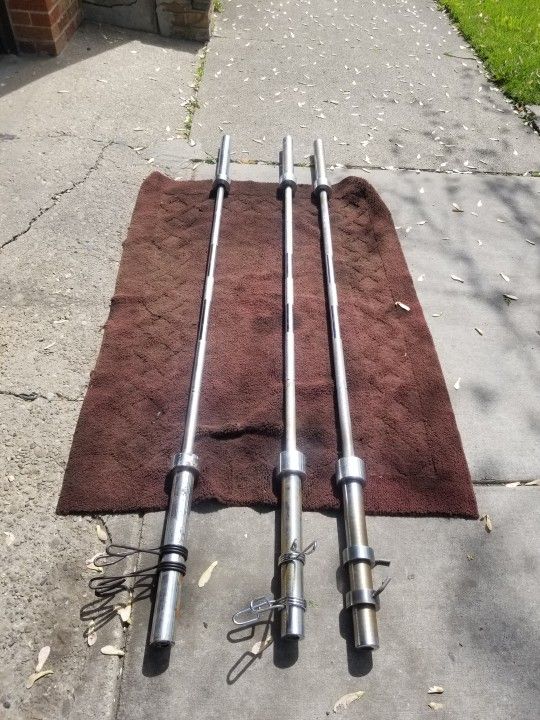 2" HOLE  OLYMPIC 7'  45LB BAR