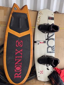 2 Wakeboard 1 surf board Ronix & Hyperlite
