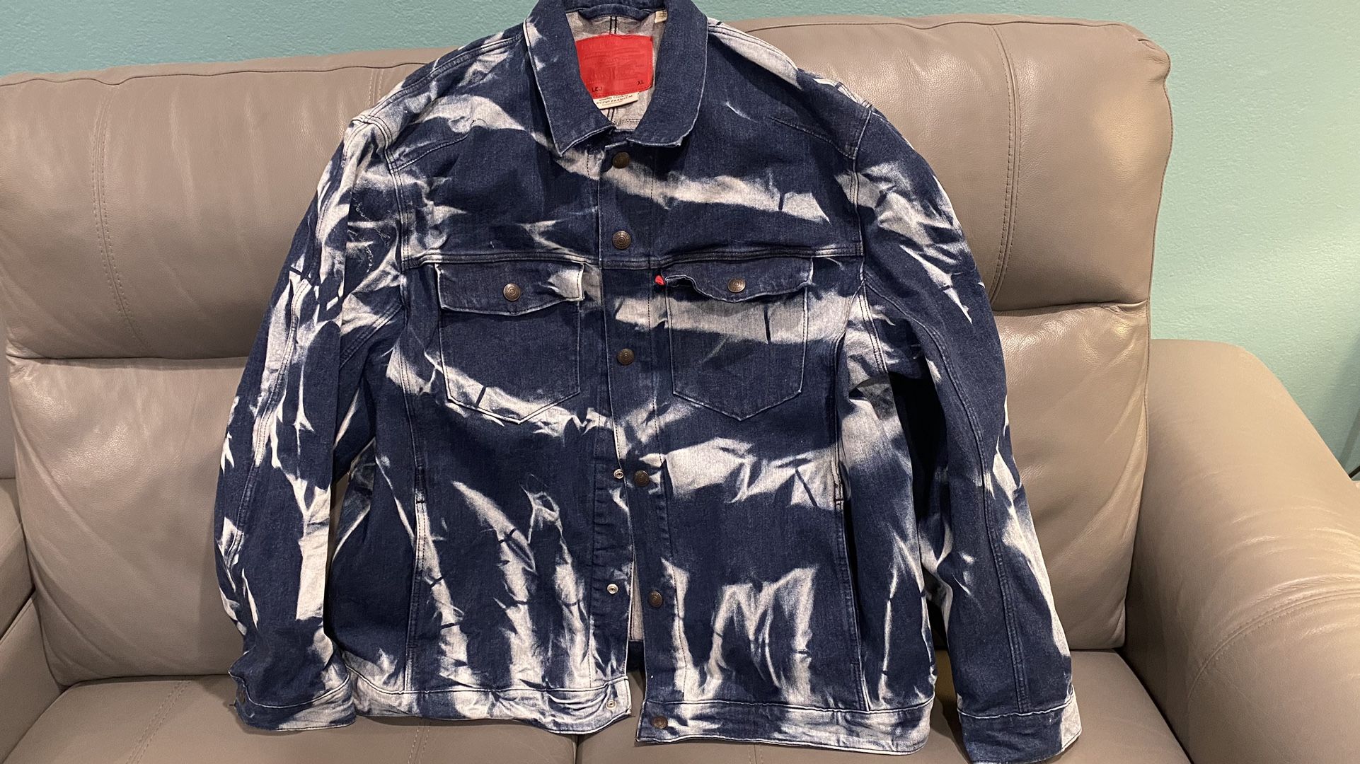 Levi Strauss WPL 423 CA 00342 Trucker Jean Jacket XL