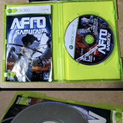 Afro Samurai XBOX 360 With Manual and box cover 