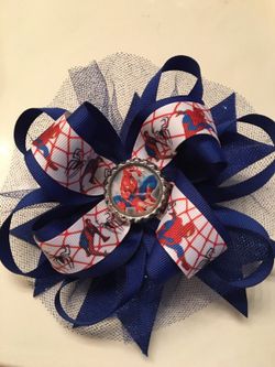 Spiderman Girls bow