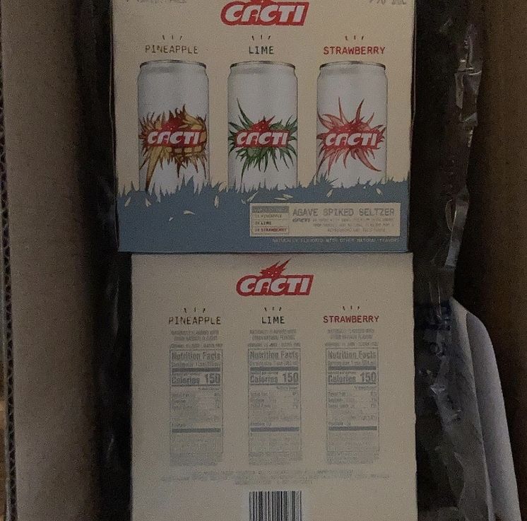 Travis Scott Drink ‘CACTI’ $15 Each Can