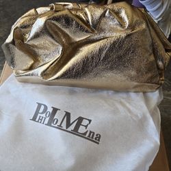 PHILOMENA Dressy Vegan Leather Clutch