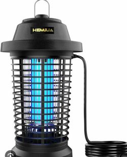 Hemiua Pro Bug Zapper — Powerful Mosquito & Flying Insect Killer