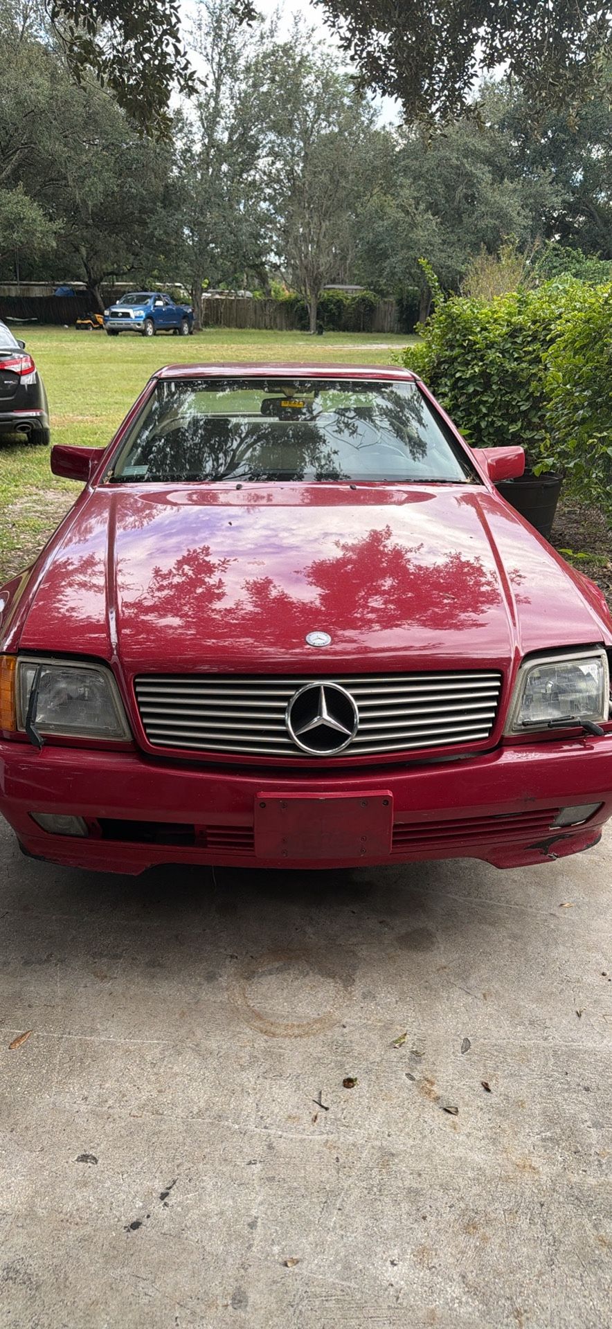 Leather couches 1993 Mercedes-Benz Sl 500