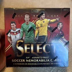 2015-16 Panini Select Soccer Sealed Box 1st Release! Ultra rare W/ Messi Ronaldo