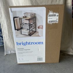 NIB Brightroom three drawer organizer