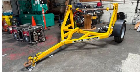 Cable reel trailer