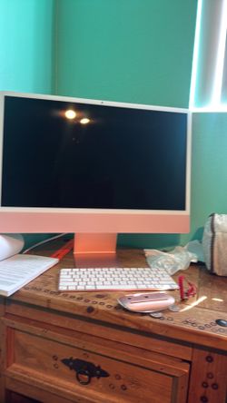 Apple 24" iMac with M3 Chip (Pink)