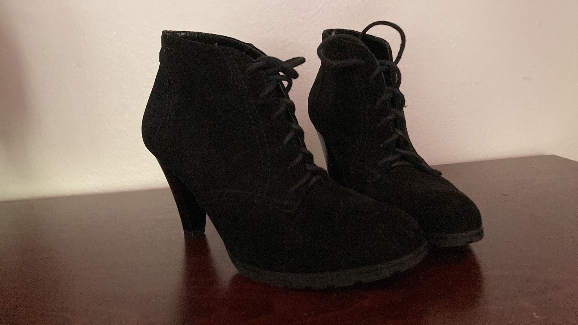 Suede Ankle Boots 