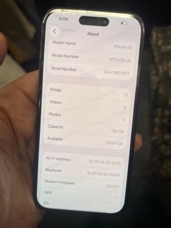 iPhone 15 128 Gigs Unlocked For Any Carrier