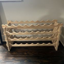 Wooden Wine Rack 