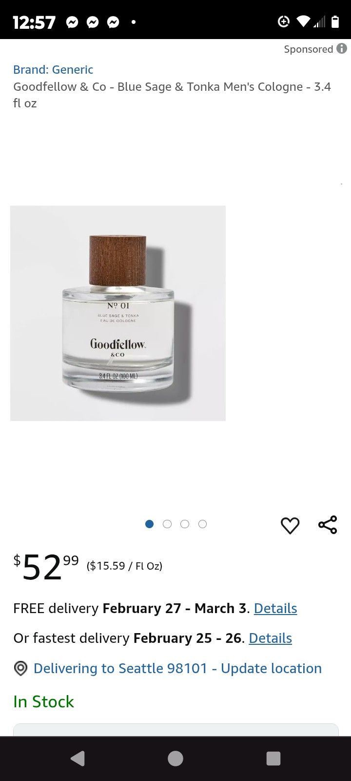 N° 01 Goodfellow & Co Cologne 