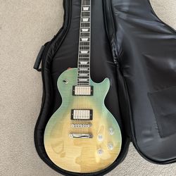 Epiphone Les Paul Modern Figured Electric Guitar - Caribbean Blue Fade