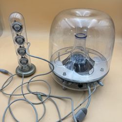 Harman Kardon SoundSticks II Multimedia Speaker and Subwoofer Sound System AS IS