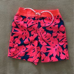 Boys Gap Swim Trunks Hawaiian Print  5T