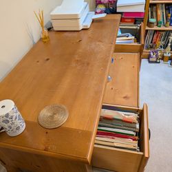 Solid oak Desk
