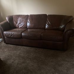 Leather Sofa 