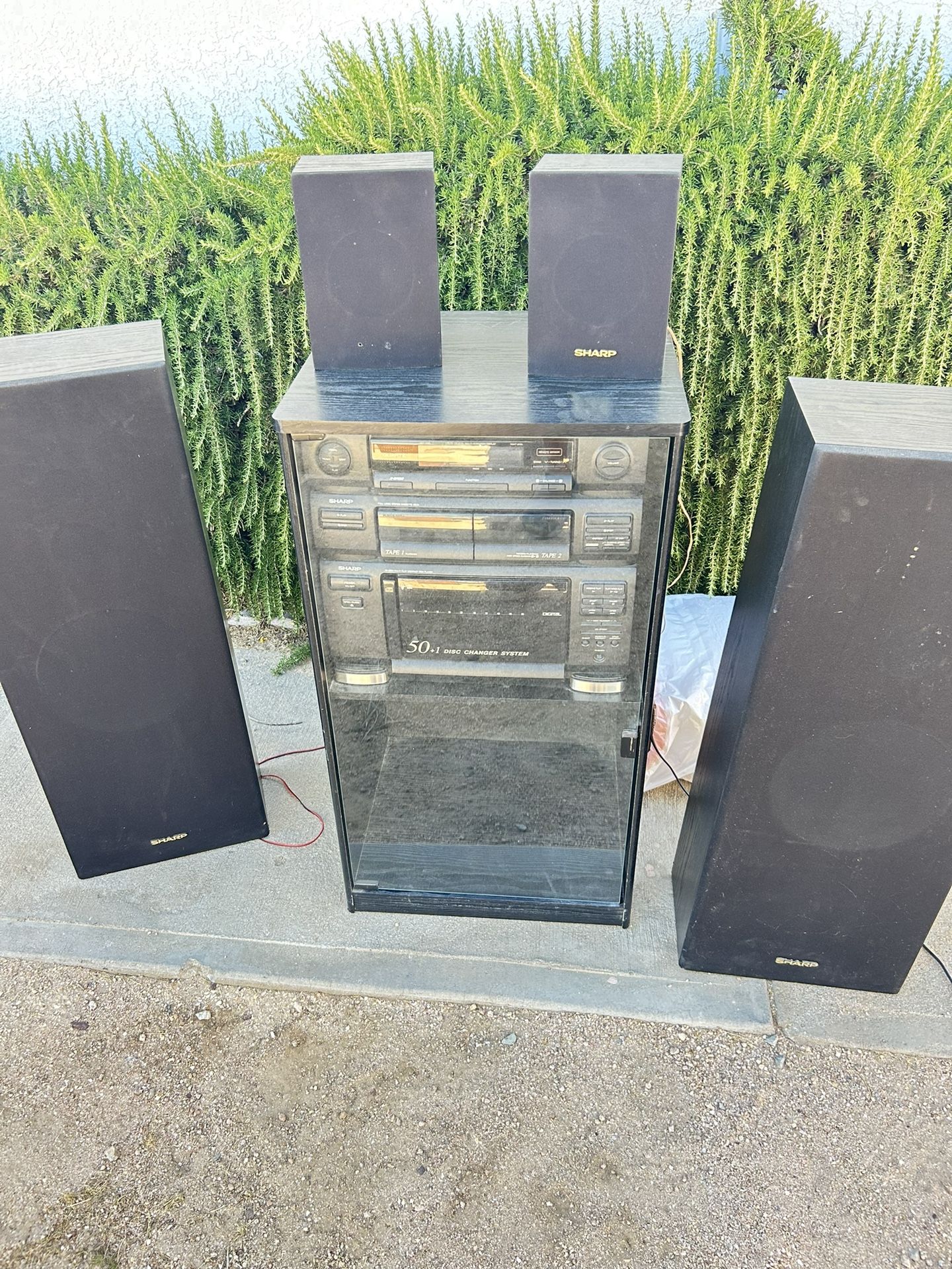 Sharp Stereo System