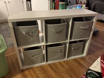 ClosetMaid 6 Cube Storage Organizer