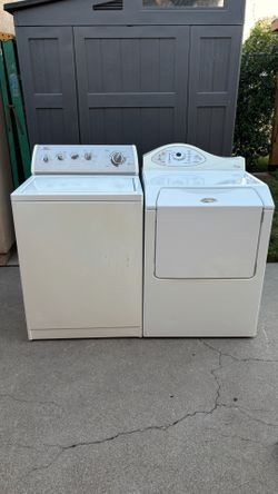 Whirlpool washer and dryer