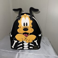 Disney Pluto Skellington Glow-in-the-Dark Mini-Backpack