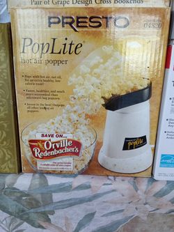 Hot Air Popcorn Popper