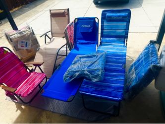 Beach chairs $25 each all new