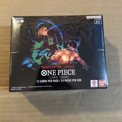 🔥One Piece TCG Wings of the Captain (OP06) English BOOSTER BOX New/Sealed!🔥