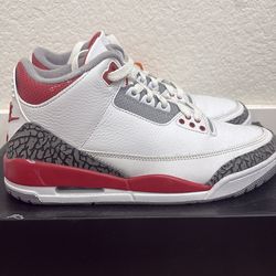 Jordan 3 Fire Red