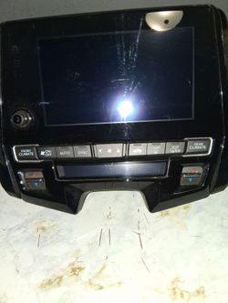 Honda Odyssey Infotainment Center