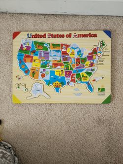 U.S Map Puzzle