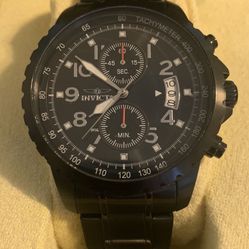 Invicta Pro Diving Watch Black Stainless 45mm