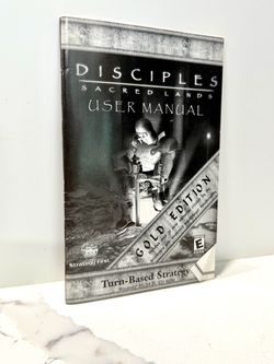 Disciples Sacred Lands Gold Edition User Manual PC Strategy First Vintage