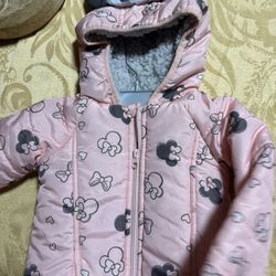 Minnie Mouse Snow coat 2T