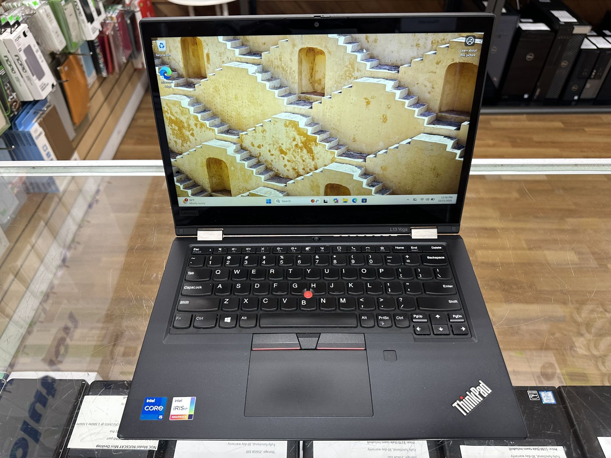 Lenovo Thinkpad L13 Yoga Gen 2 13.3 inch Touchscreen 2 in 1 laptop core i5-11th gen 16GB RAM 512GB SSD