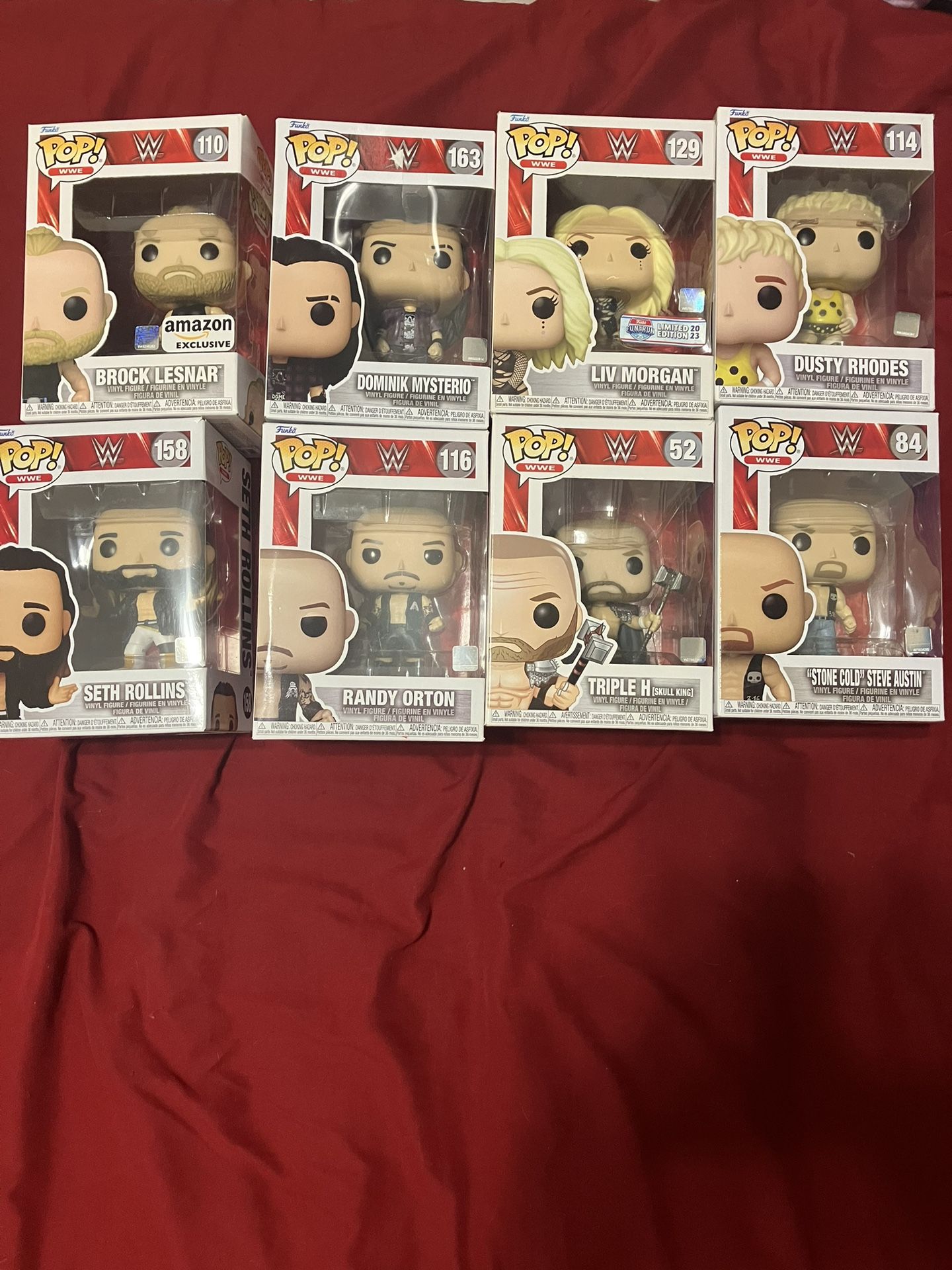 WWE Funko Pops 5$ Each
