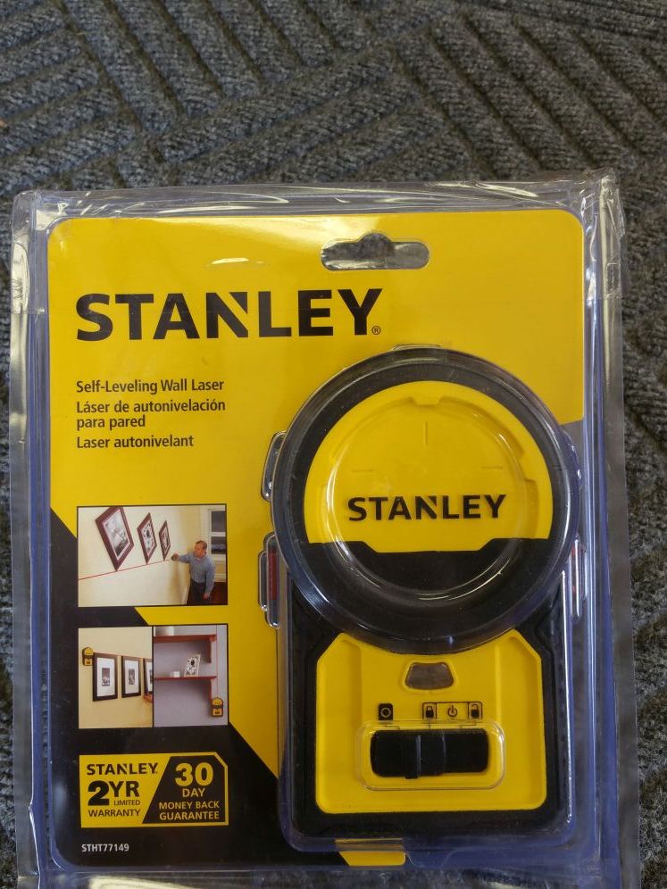 Stanley self-leveling wall laser