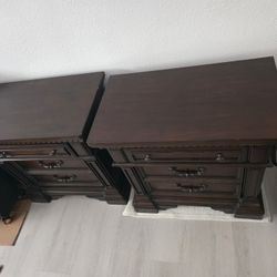 Bed Side  Table  2ps 17x30x20